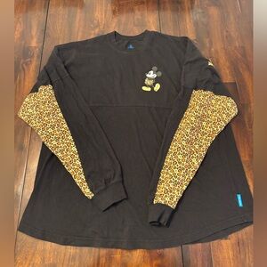 Disney Spirit Jersey | Black and Leopard / Cheetah XL